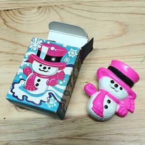 Vintage Avon Wee Willy Winter Snowman Pin Pal